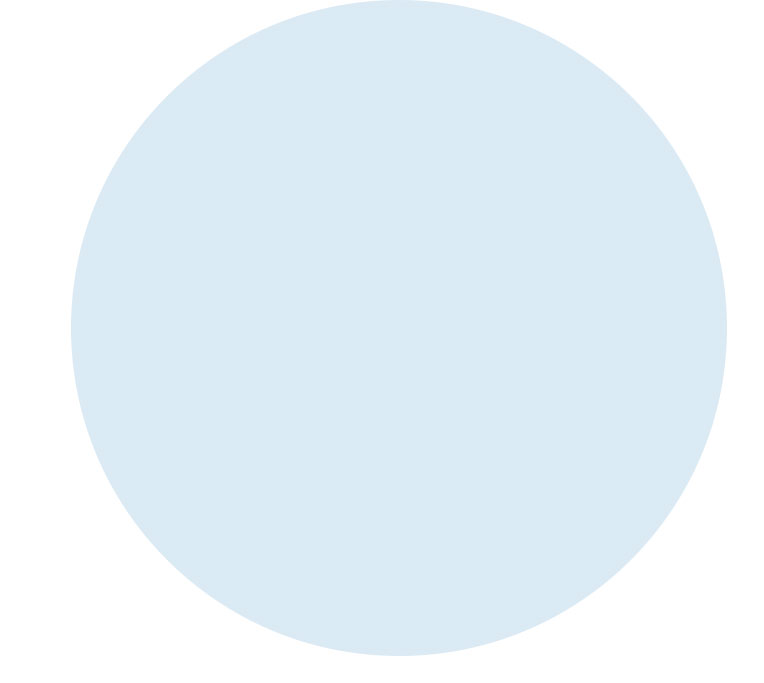 blue circle