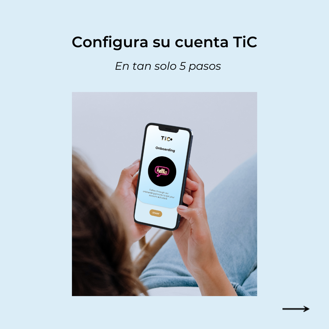Set up TiC account