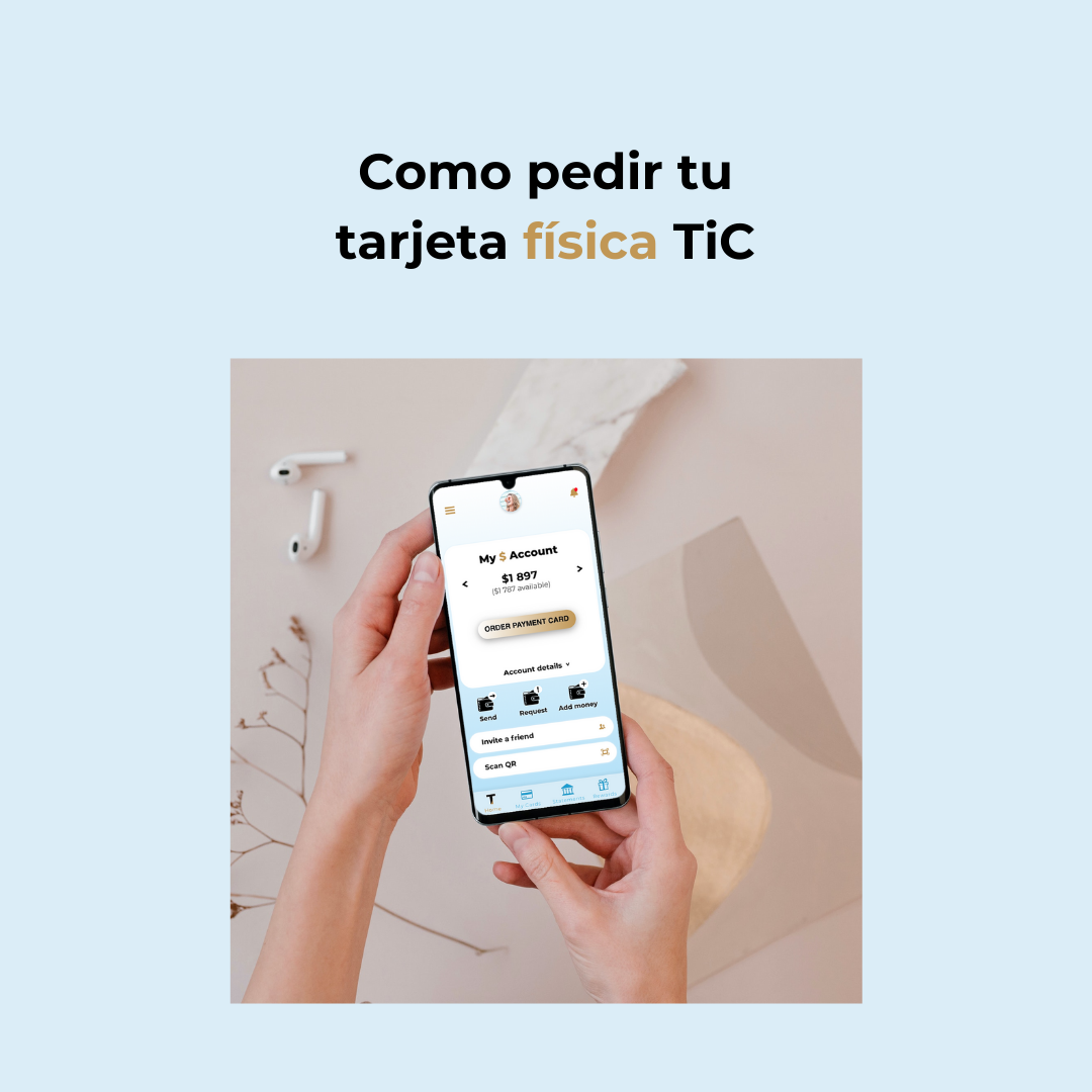 How to order your physical TiC card