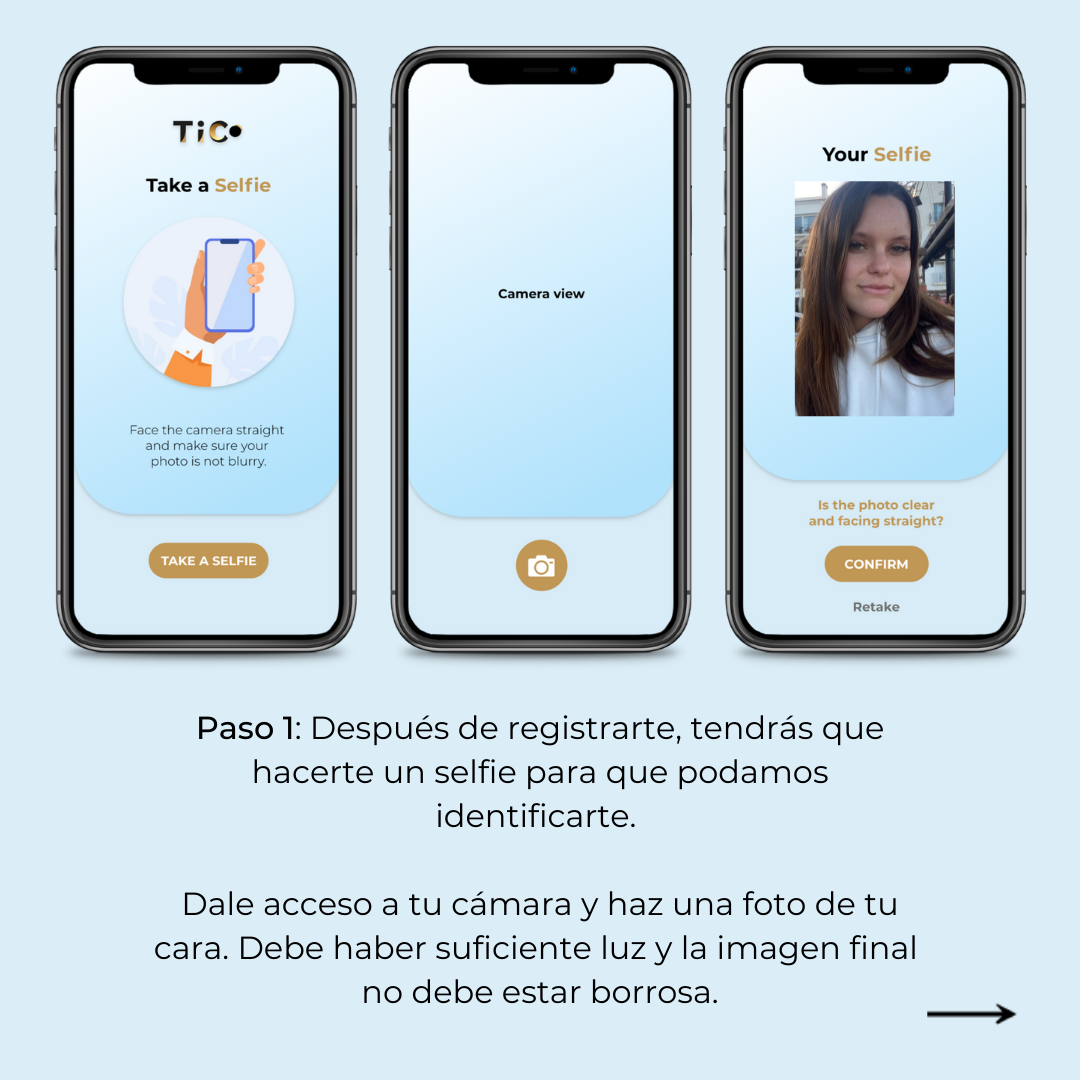 Set up TiC account step 1